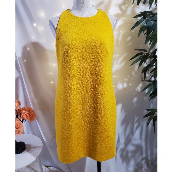 Lauren Ralph Lauren Black Label Textured Scuba Sleeveless Sheath Dress Size 6 - Picture 1 of 12